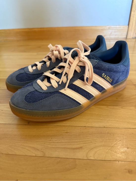 adidas Shoes - Adidas Gazelle Tennis Shoes — Navy